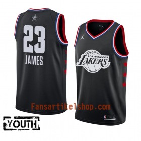 Los Angeles Lakers Trikot LeBron James 23 2019 All-Star Jordan Brand Schwarz Swingman - Kinder